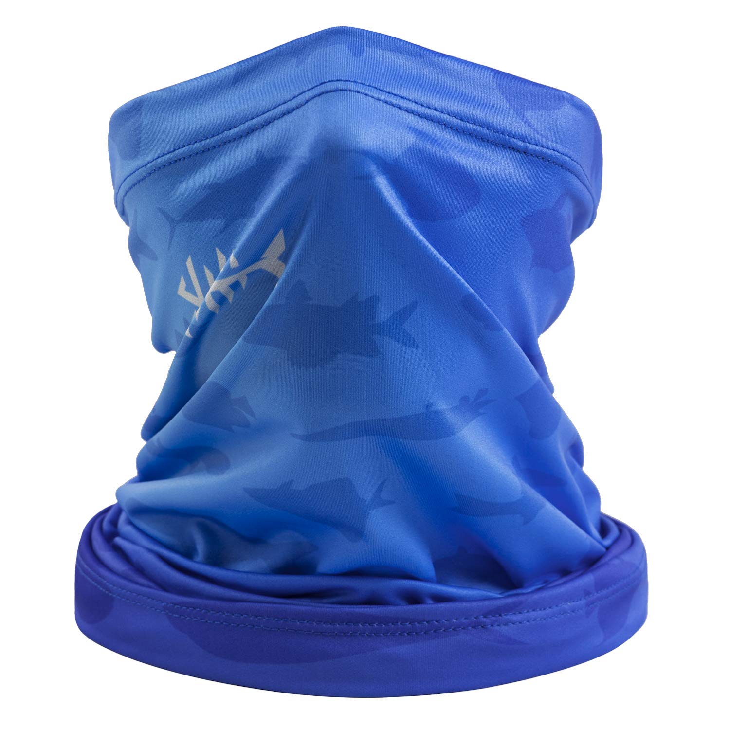 Photo 1 of BASSDASH UPF 50+ UV Sun Protection Neck Gaiter Fishing Mask Hunting Kayaking Hiking Cycling Ski Sports Gradient Blue