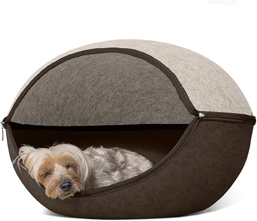 pet ottoman den dog bed