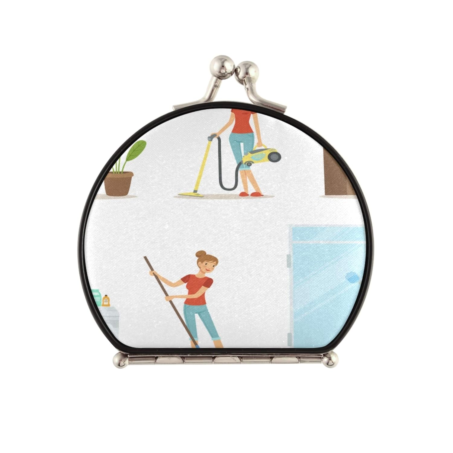 Mirror Portable Houseworking Hardworking Makeup Mirror For