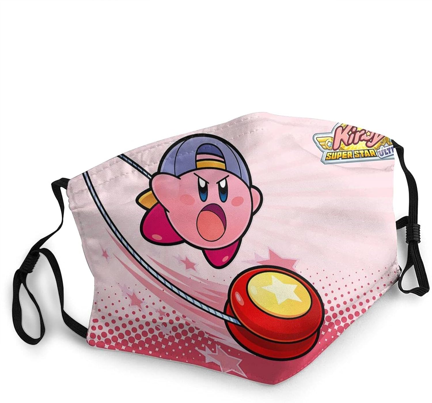 Kirby Face Mask Washable Breathable Multifunctional Woman