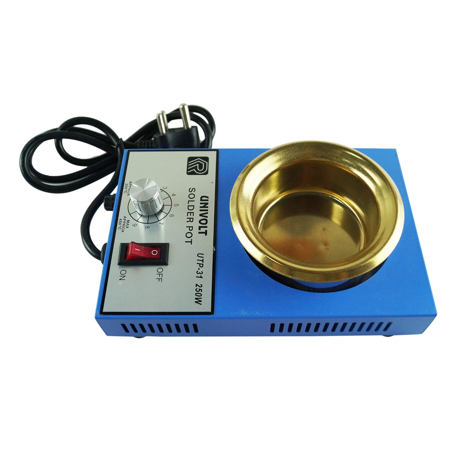 Gilhot® Solder Pot Soldering Desoldering Bath Titanium Plate 50mm 220V