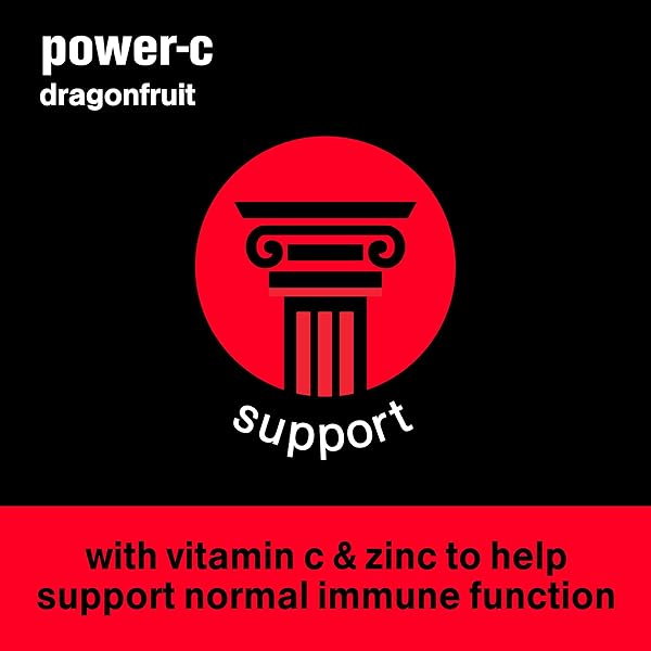 VITAMINWATER POWER-C DRAGONFRUIT NUTRIENT ENHANCED FLAVORED WATER BEVERAGE, 20 FL OZ BOTTLES, 12 PACK