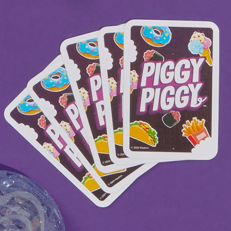 Porquinho, Jogo de cartas, 2 a 6 jogadores, Planos ao ar livre, Família e amigos, Presente para meninos e meninas 7 anos ou mais, Porcos e cabras