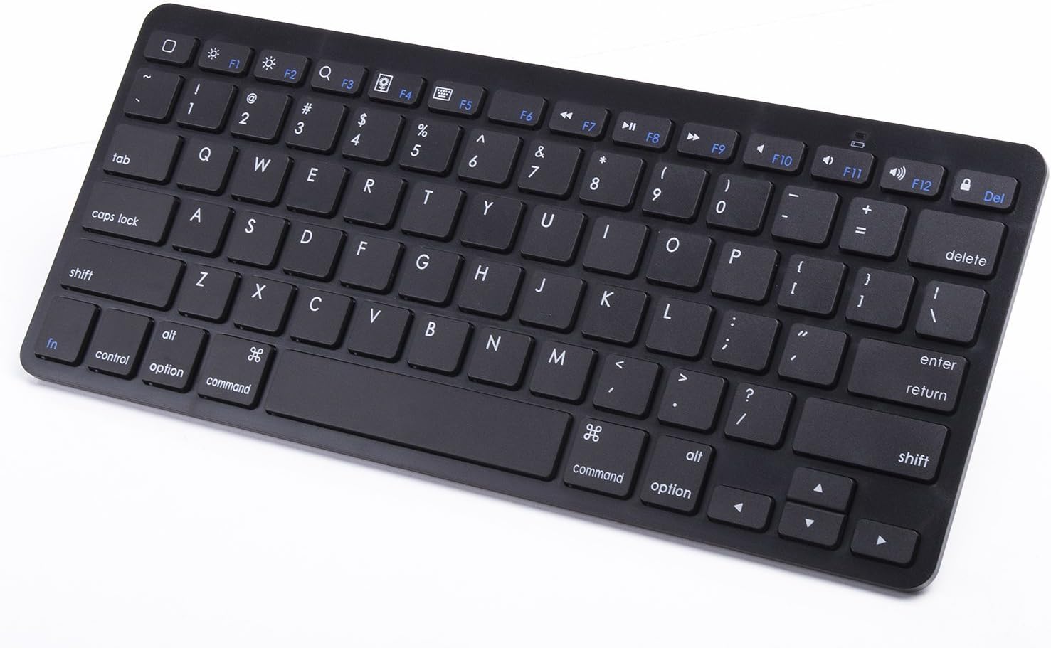 Pwr External Slim Wireless Keyboard for Tablet Apple Android Hd Hdx