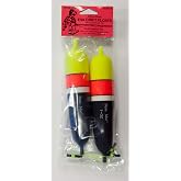 Beau Mac EVA Inline Drift Floats|Adjustable Slip Bobber | Hi-Vis Chartreuse | High-Vis Fishing Float for Freshwater &amp; Saltwater | For Salmon, Steelhead &amp; Trout Rigs | Hi-Vis Chartreuse