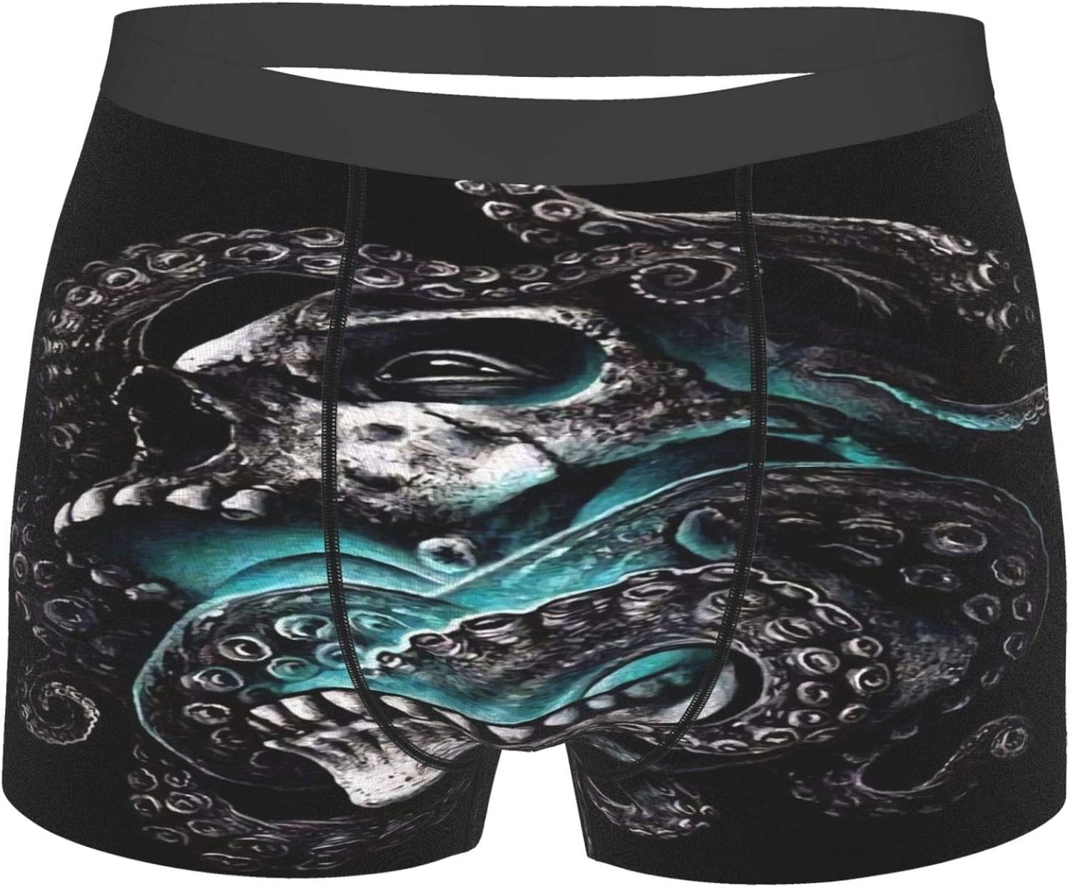 cthulhu skull with tentacles Men's Boxer Briefs AllOver Print