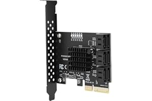 Pcie Sata Expansion Card Expansion Card Pcie to 6Port Sata3.0 Hard Disk 6G Pcie3.0 Gen3 4X Interface Hub Adapter