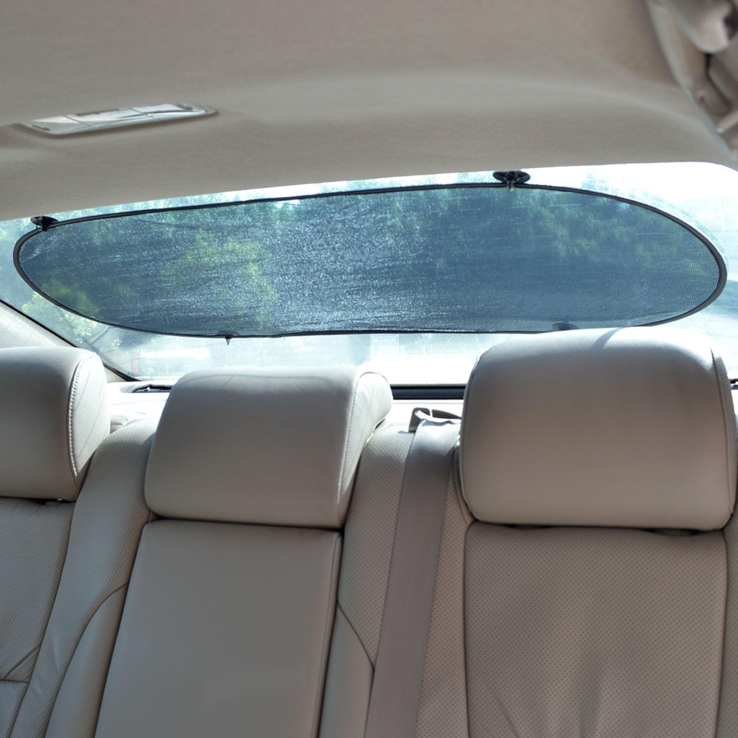 WANPOOL Sun Shade Shield Sunlight Blocker for Car Side and Rear Windows - Protect Your Children From Sun and UV Rays - 3 Pieces - Image 4