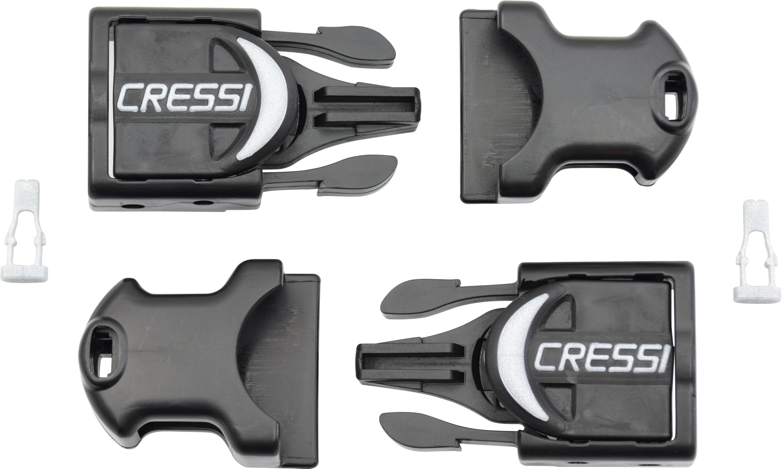 Cressi Reaction/Frog Plus Buckles Fins - Black