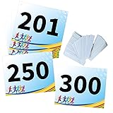UISKOOPW Tyvek Race Bibs Running Numbers Bibs with