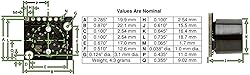 MB1003-000 HRLV-MaxSonar-EZ0| Ranges from 300mm to