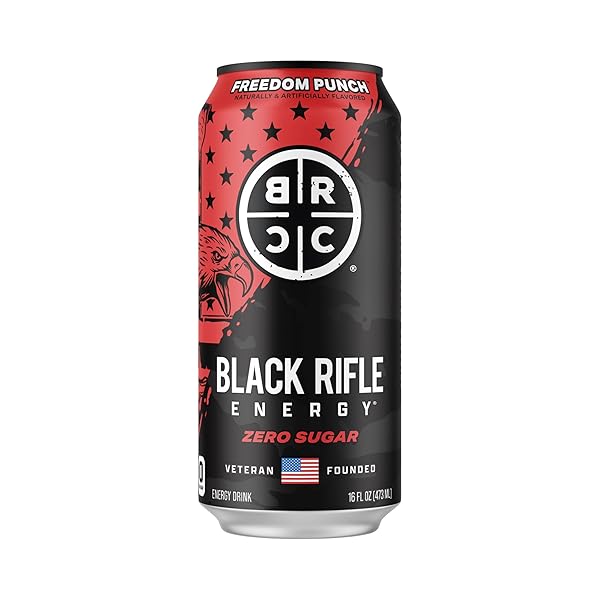 BLACK RIFLE COFFEE COMPANY FREEDOM PUNCH, 16 OZ, 12 CT