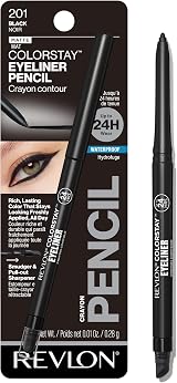 Revlon Colorstay Eyeliner Pencil Black 201 – 0.01oz Long-Lasting