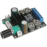 Amplifier Board, DROK TPA3116 HiFi Dual-Channel Stereo Audio Amplifier Subwoofer DC 10-25V Digital 2.0 Amp Module 25W+25W Output with Volume Knob