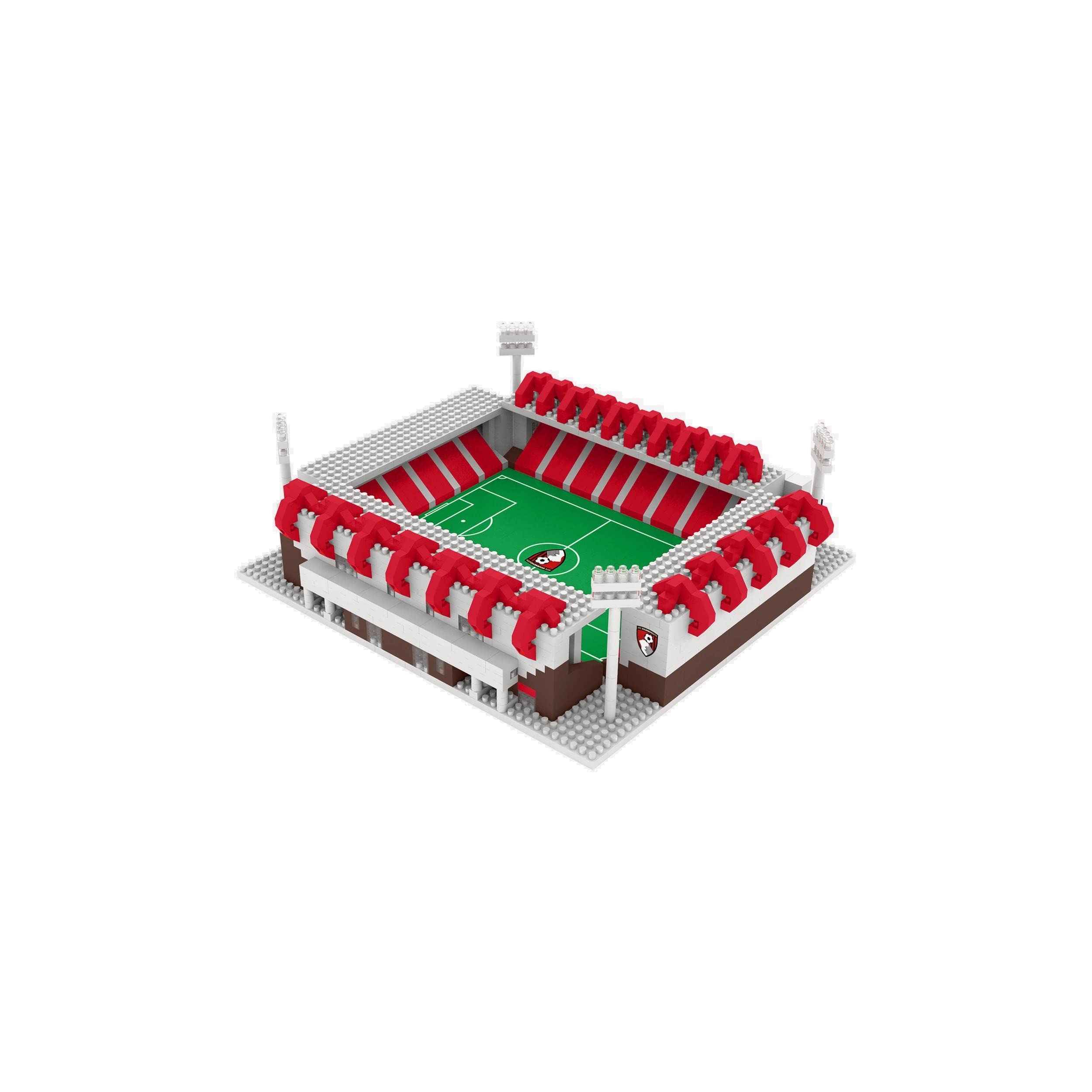 FOCO Officially Licensed AFC Bournemouth Vitality BRXLZ Mini Stadium 3D Bricks Construction Toy Model — image 1