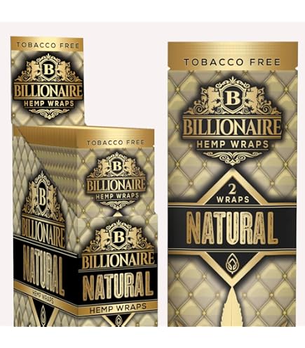 Amazon.com: Billionaire Wraps - Sugar Cane Flavor - Rolling Papers
