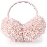 Surblue Cute Winter Earmuffs Faux Fur Outdoor Ear Warmer Foldable Ear Covers