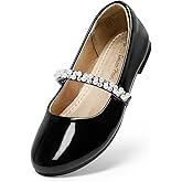 DREAM PAIRS Girls Mary Jane Dress Shoes Ballerina Flats for Wedding, Party (Toddler/Little Kid/Big Kid)