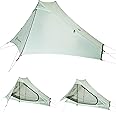Featherstone Backbone Ultralight Tent for Backpacking, Camping, Thru Hiking - Trekking Pole Backpacking Tent - Waterproof, Single-Wall, Durable Shelter - Compact, Light, & Easy to Carry