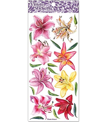 Amazon.com: Yoonek Graphics Sticker of a Lily Flower Majestic