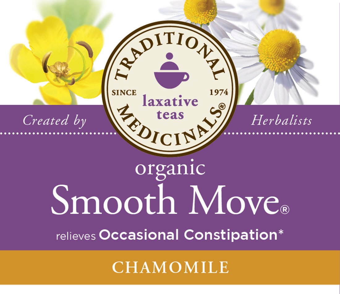Traditional Medicinals Organic Smooth Move Chamomile 16 Ct: Health & Personal Care