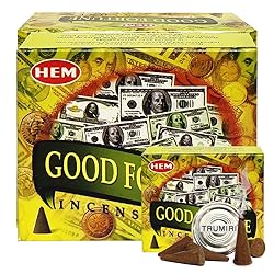 Good Fortune Incense Cones And Cone Incense Burner