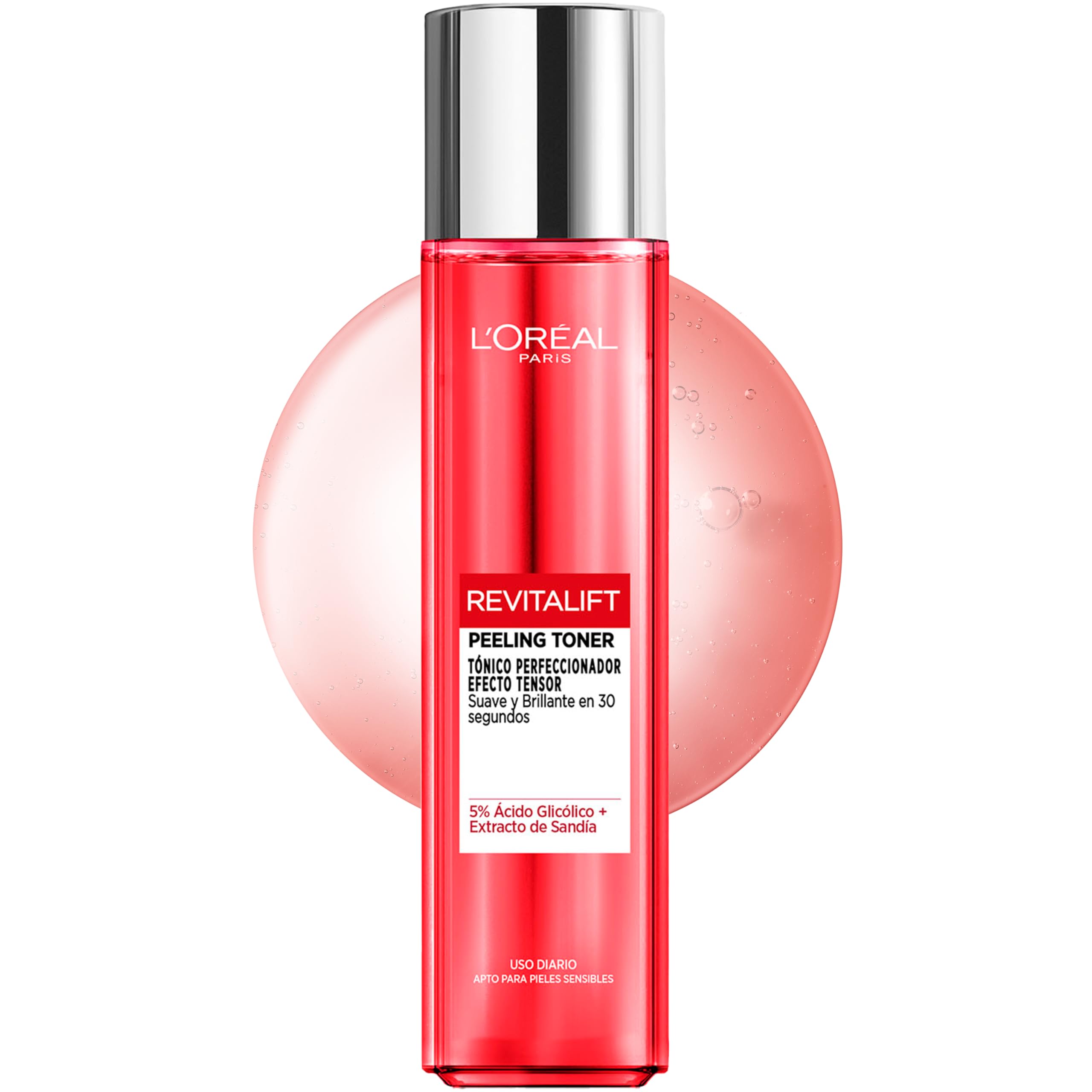 L'Oreal Paris Revitalift Tónico Efecto Exfoliating Ácido Glicólico 180 ml