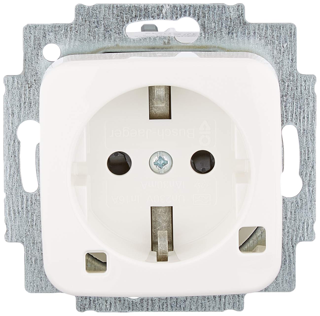 Busch-Jaeger FI-SCHUKOMAT 3120 EUCB-214 Alpine White Reflex SI Socket 4011395189610