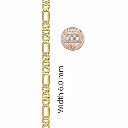 LIFETIME JEWELRY 4.5mm & 6mm Swiss Diamond Cut