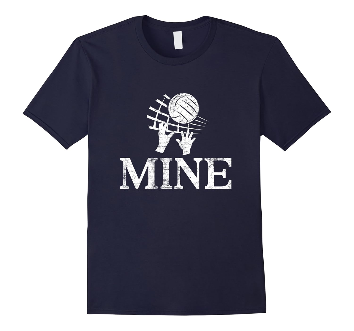 Love Volleyball Mine T Shirt - Funny Volleyball Shirt-ANZ