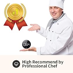 VOCOO Digital Kitchen Timer - Magnetic Countdown