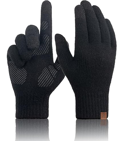 Amazon.com: TRENDOUX Men Gloves Winter, Womens Touchscreen Glove