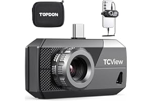 TOPDON TS001 Thermal Camera for Android, 512x384 IR Resolution Thermal Night Vision Monocular Thermal Imager with 9mm Adjusta
