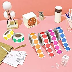 Misofuki 4000 PCS 3/4" Garage Sale Price Stickers