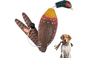 GearOZ Duck/Pheasant Dummy, Mimics Dead Duck/Pheasant Bumper for Gun Dog Training Scent Waterfowl Hunting Retriever, Outdoor Mallard Retrieval Interactive Train Toys, Floating & Durable