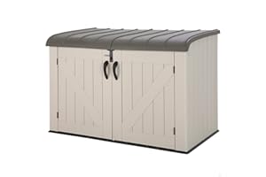 Lifetime Products Lifetime 60170 Horizontal Storage Box, Tan