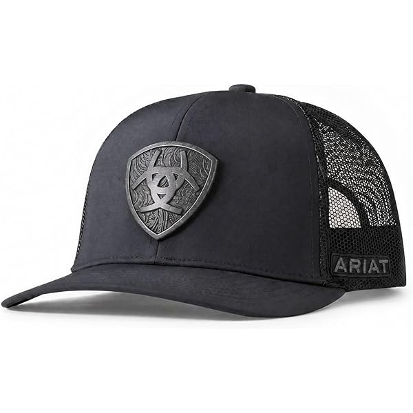 ARIAT Mens A300004809 Men`s Patch Cap OSFM Burgundy at Amazon