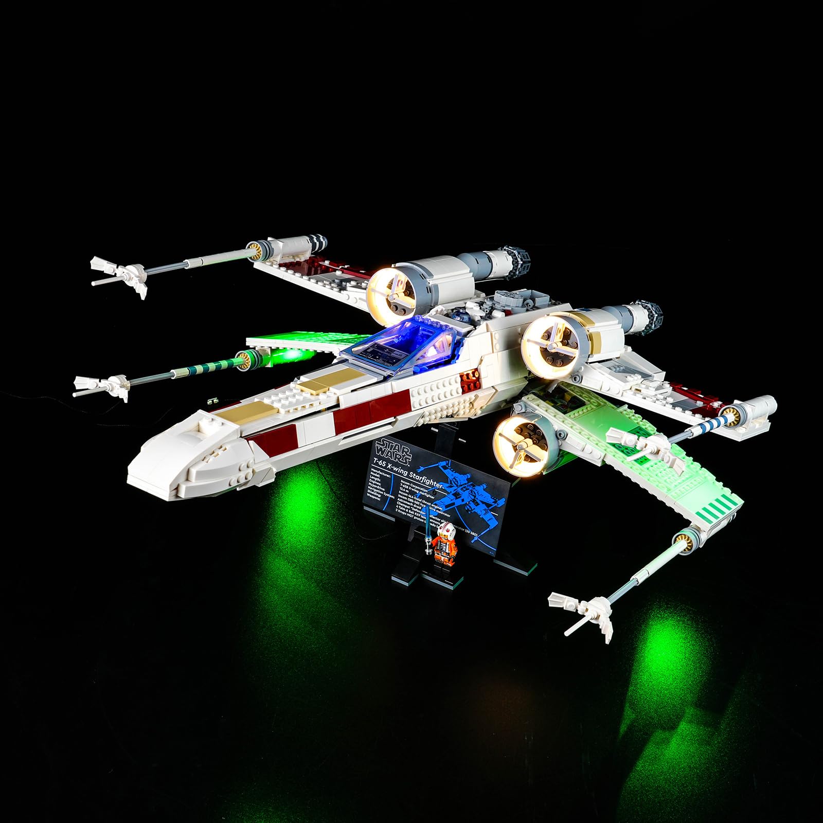 Kit for Lego X-Wing Starfighter, Lighting Set for Lego 75355 Star Wars X-Wing Starfighter - Not Include Models, Just Light Set (Standard Version) — image 1