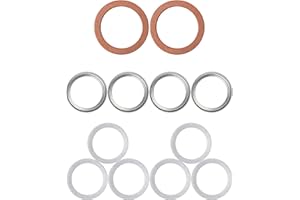 Prime Ave Differential & Transfer Case Crush Washer Gasket Kit for Toyota Lexus Scion Part# 90430-24003 + 12157-10010 + 90430