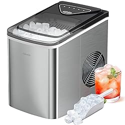 Ice Maker Machine for Countertop, 9 Ice Cubes Ready