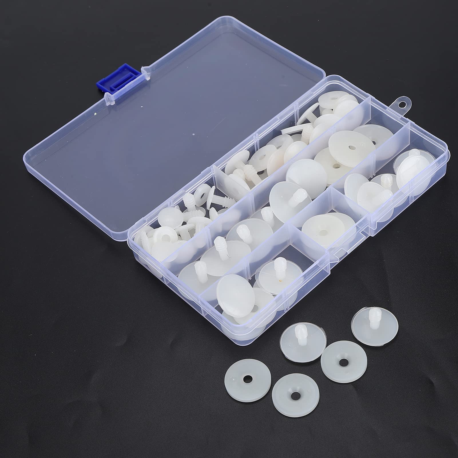 35 Set Doll Joints, Animal Joints Toy Making Joints White Craft Doll Toy Joints Engage Bolt Dolls Accessories for Toys Bear Making
