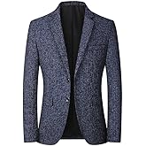 Men's Blazer Casual Suit Jacket Slim Fit Sport Coat 2 Button Lightweight Busniess Travel Jakcets