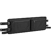 PGmoon Golf Cart Ceiling Storage Bag | Golf Cart Overhead Organizer Bag Compatible with Club Car Precedent,Tempo, Onward, Black