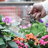 T4U 200ML Glass Plant Mister Grey Vintage Spray Bottle Fine Mist view 4