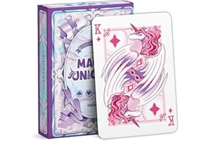 HAAKUN Magic Unicorn Playing Cards Cute Animal Themed Card Friends Family Board Games