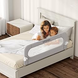 UPGOGO Folding Bed Rail for Toddlers,Baby Bed Rail
