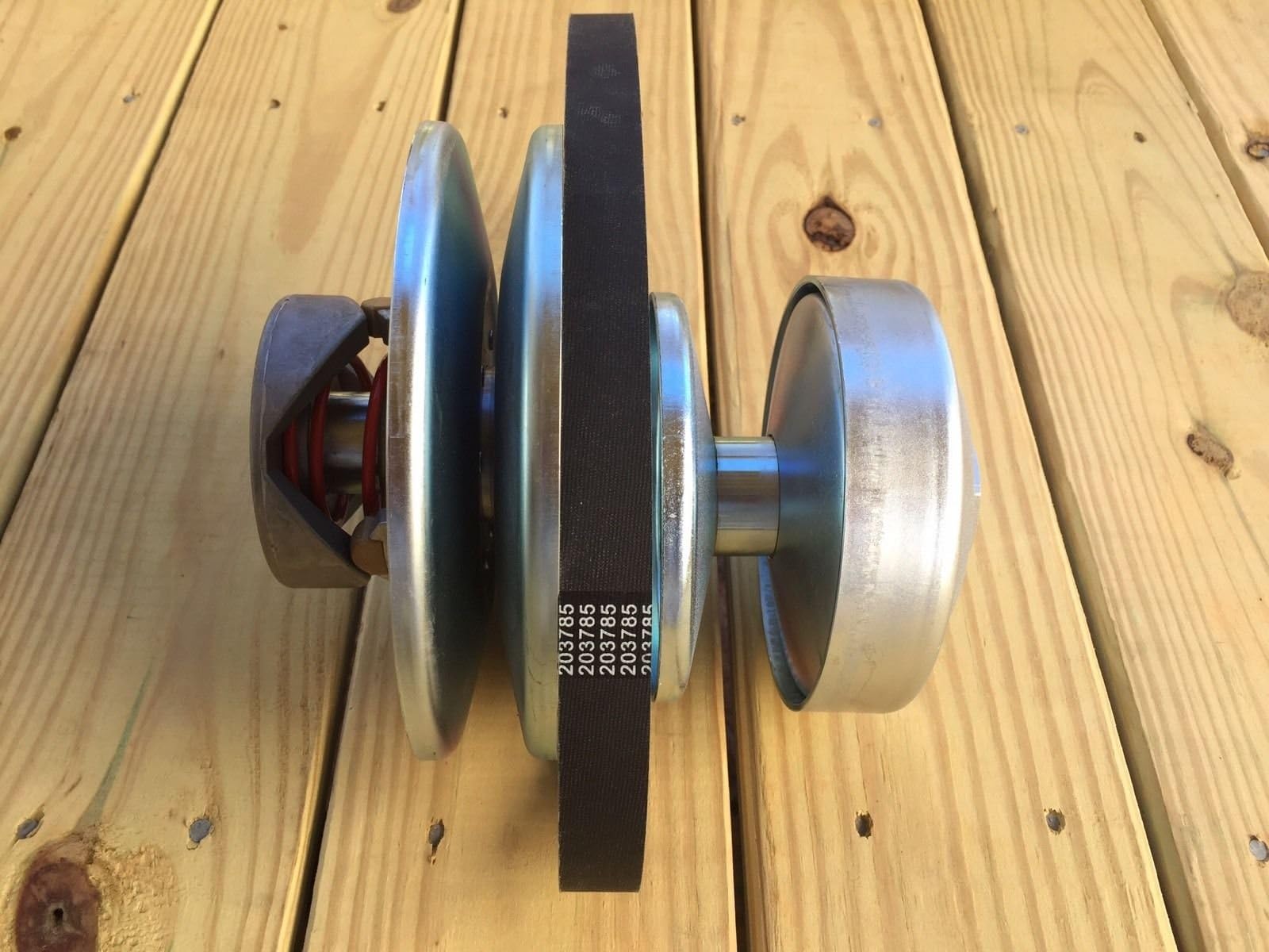 BLAST LED 40 Series GO Kart Torque Converter 1" Driver, Driven, Belt 203785 Combo Replaces Comet 203015A (5/8" Driven Clutch 3/16" Key)