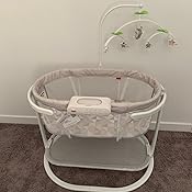 fisher price soothing motions bassinet with smart connect