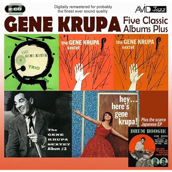 ジャズレコードセット　Gene Krupa /Drummer Man etc. Gene Krupa - Drummin' Man: Hits & Classic Recordings 1938-50