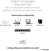 NETGEAR JGS524 24 Port Gigabit Ethernet Network Switch Desktop Rackmount view 3